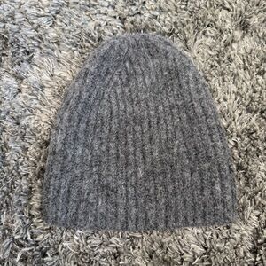 Buck Mason Alpaca Cozy Knit Beanie in Gray, Size OS
